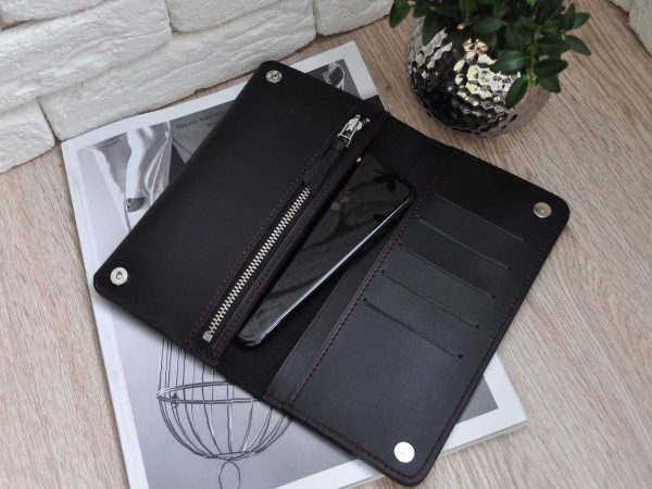 کیف پول مردانه چرم مشکی