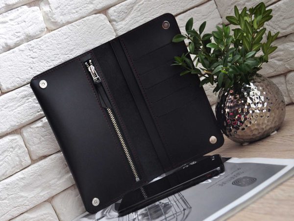 کیف چرمی اپتیما مشکی - Image 2