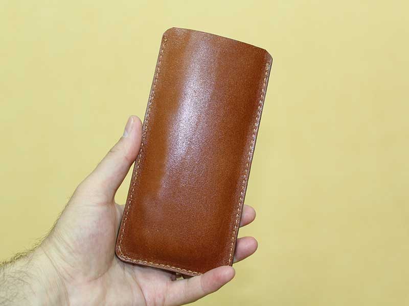 کیف موبایل 6755 عسلی
