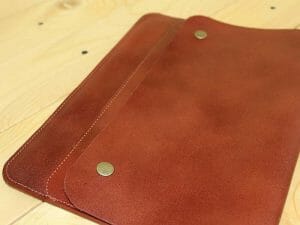 تصاویر کیف تبلت چرمی دستدوز