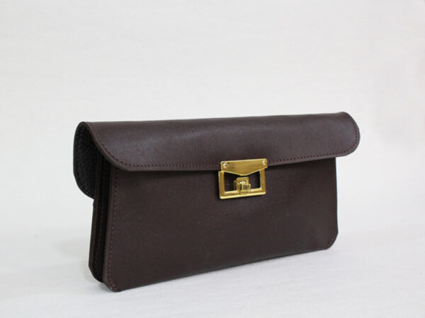 کیف-مجلسی-زنانه-قهوه-ایی