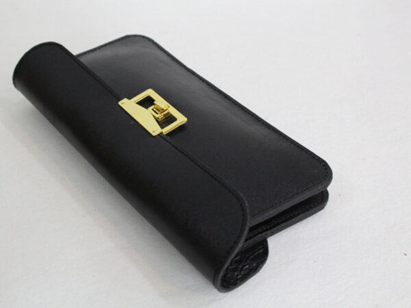 کیف-پول-دستی-چرم-مشکی کیف-پول-دستی-چرم-مشکی