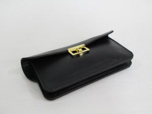 کیف-پول-زنانه-چرم-مشکی