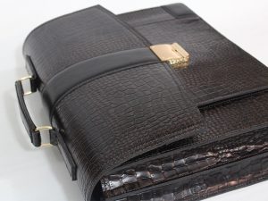 کیف اداری قهوه ایی لامبوگینی