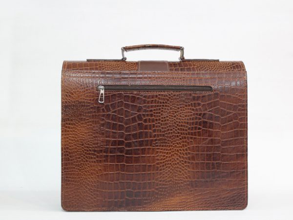 کیف دست دوز اداری چرمی