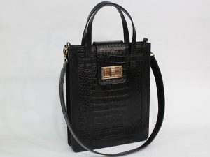 کیف چرم طبیعی سیاه