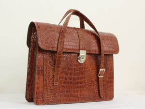 کیف عسلی چرمی