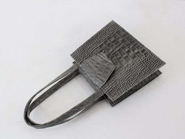 کیف روی دوشی طوسی