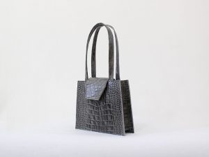 کیف روی دوشی رنگ طوسی