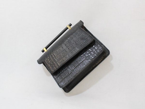 کیف لاکچری مشکی تیره