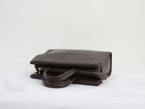 کیف شیک قهوه ایی چرم