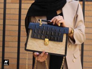 کیف حصیری مجلسی