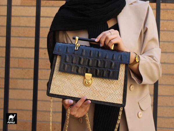 کیف حصیری مجلسی