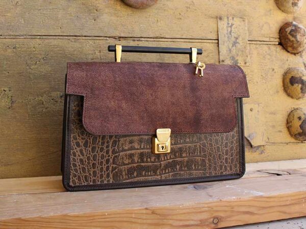 کیف چرم گاوی مجلسی