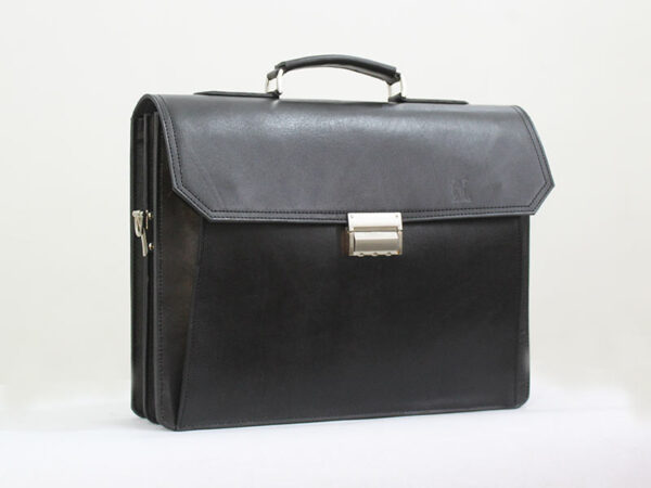 کیف دیپلمات چرم مشکی