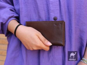 کیف جا کارتی چرمی کارا