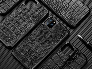 قاب گوشی چرم طبیعی