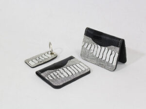 کیف عابر چرم شتر مرغ