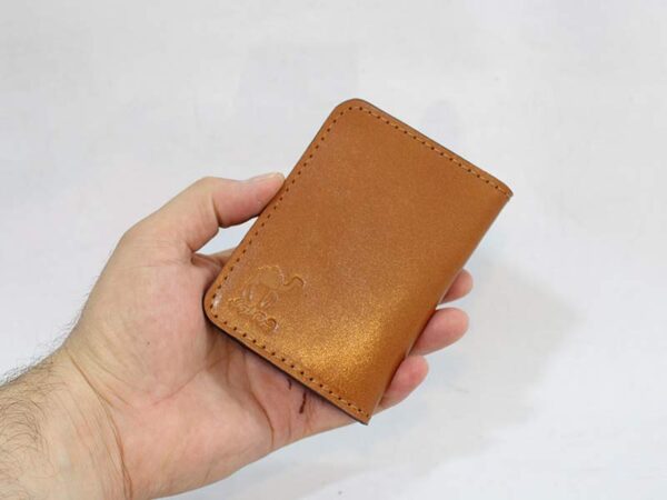 کیف چرم طبیعی کارتی