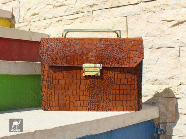 کیف کلاسوری تمام چرم مردانه