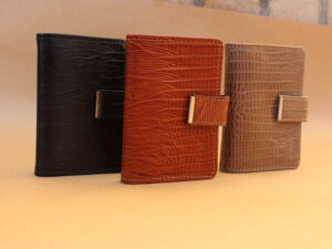 کیف چرم طبیعی کارتی لیزارد