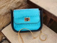 کیف ساق شتر مرغ لوکس