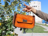 کیف ساق مجلسی عسلی