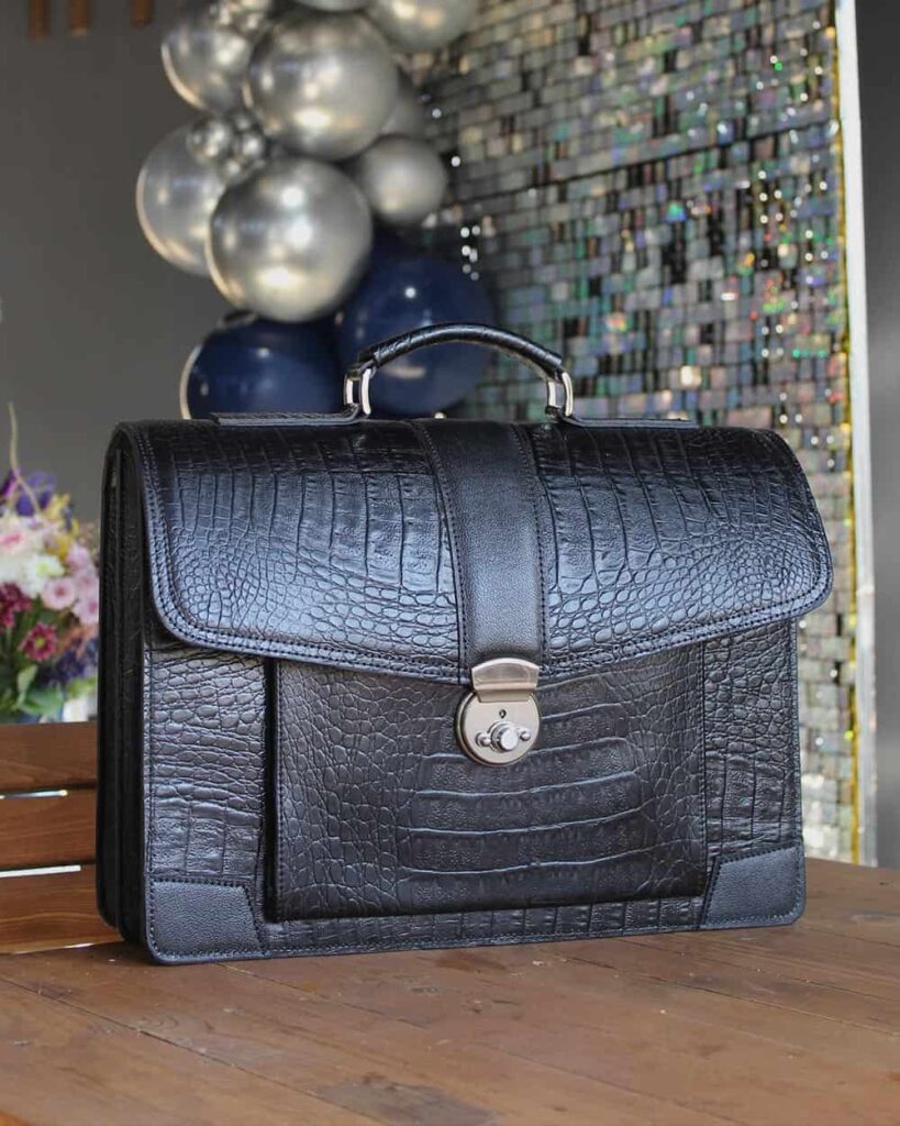 کیف اداری چرم طبیعی مردانه