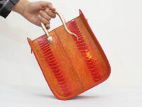 کیف مجلسی عسلی گاوی