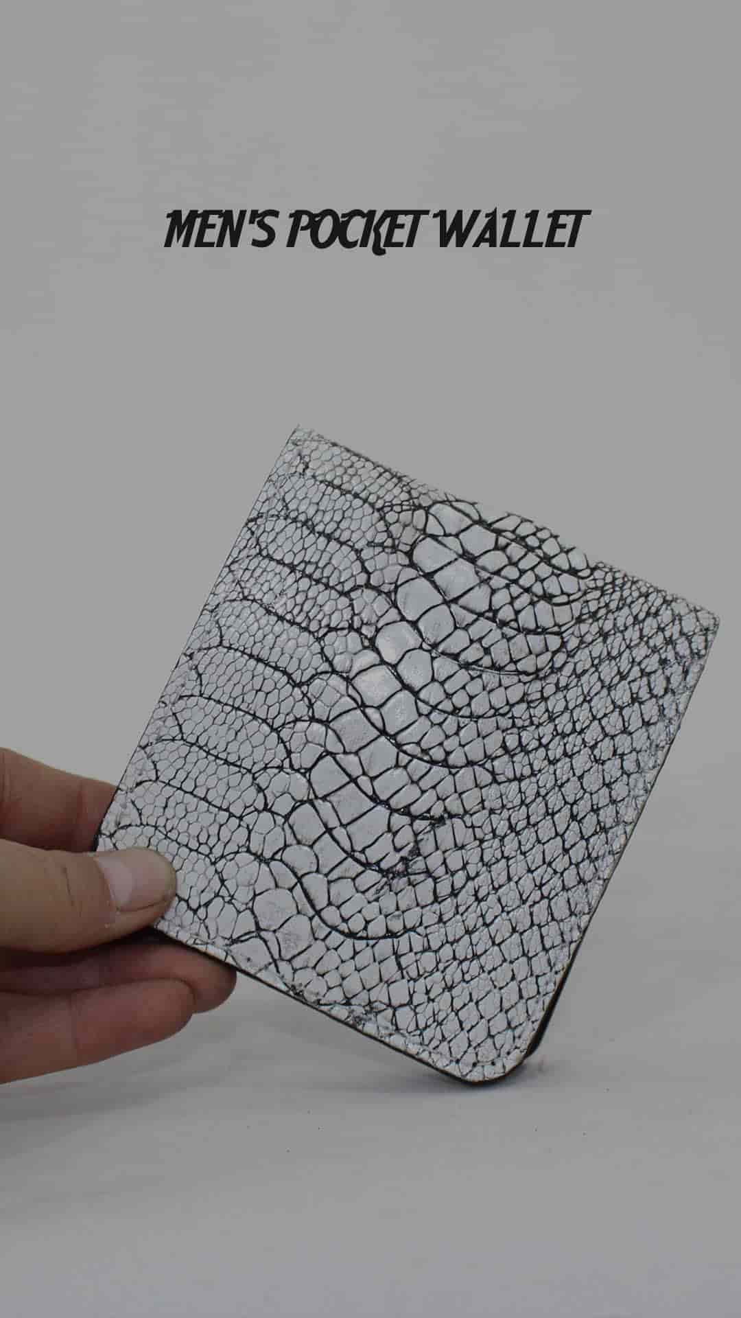 کیف پول جیبی مردانه چرمی