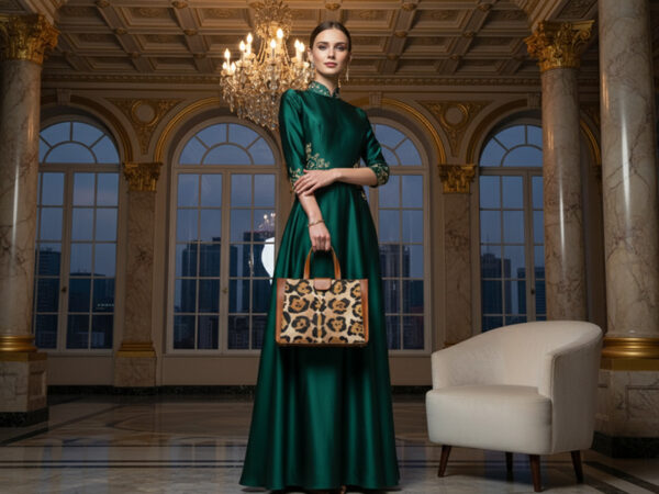 کیف زنانه فردیس عسلی - Image 2